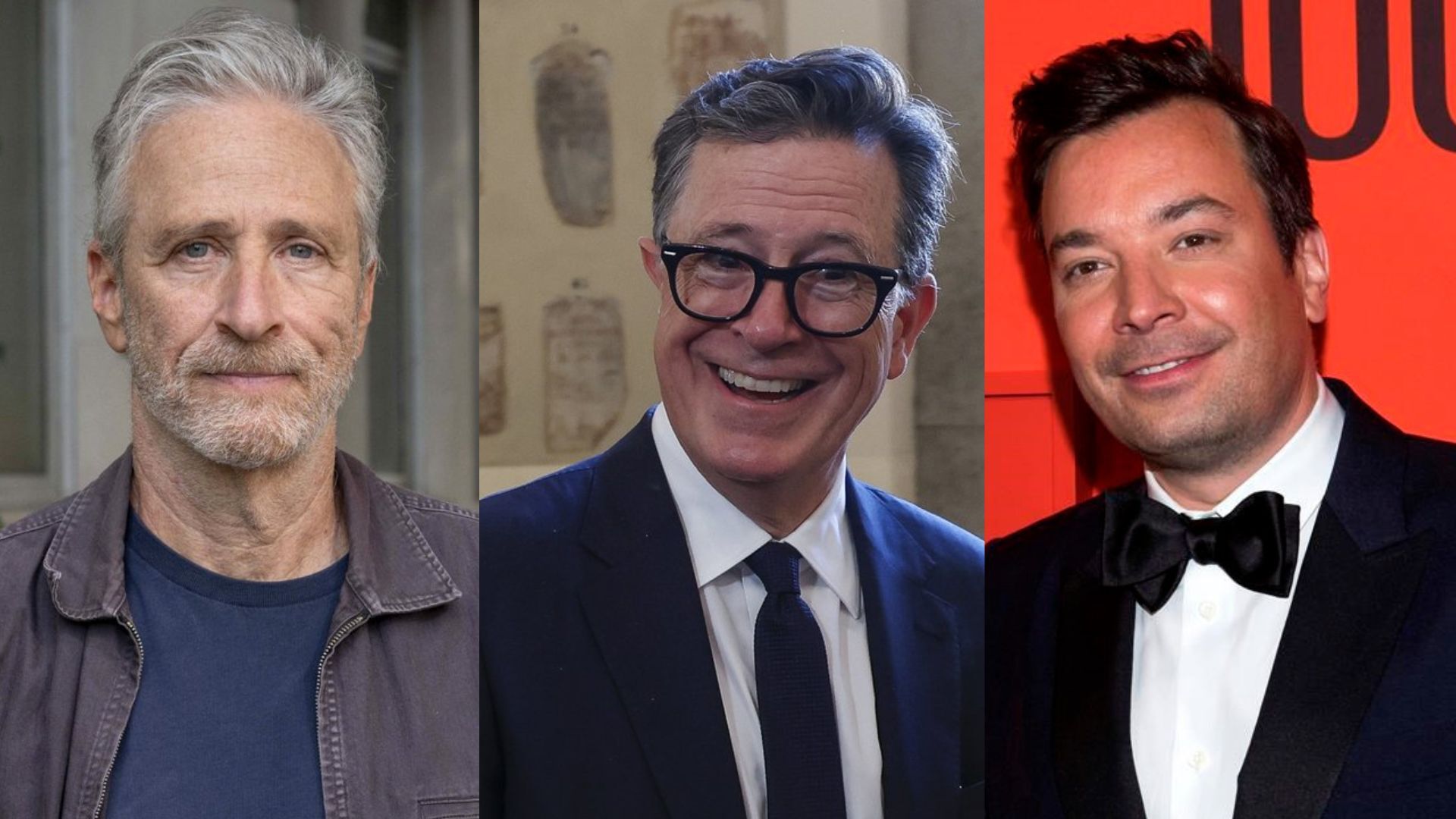 Stewart, Colbert and Fallon show support for Jimmy Kimmel