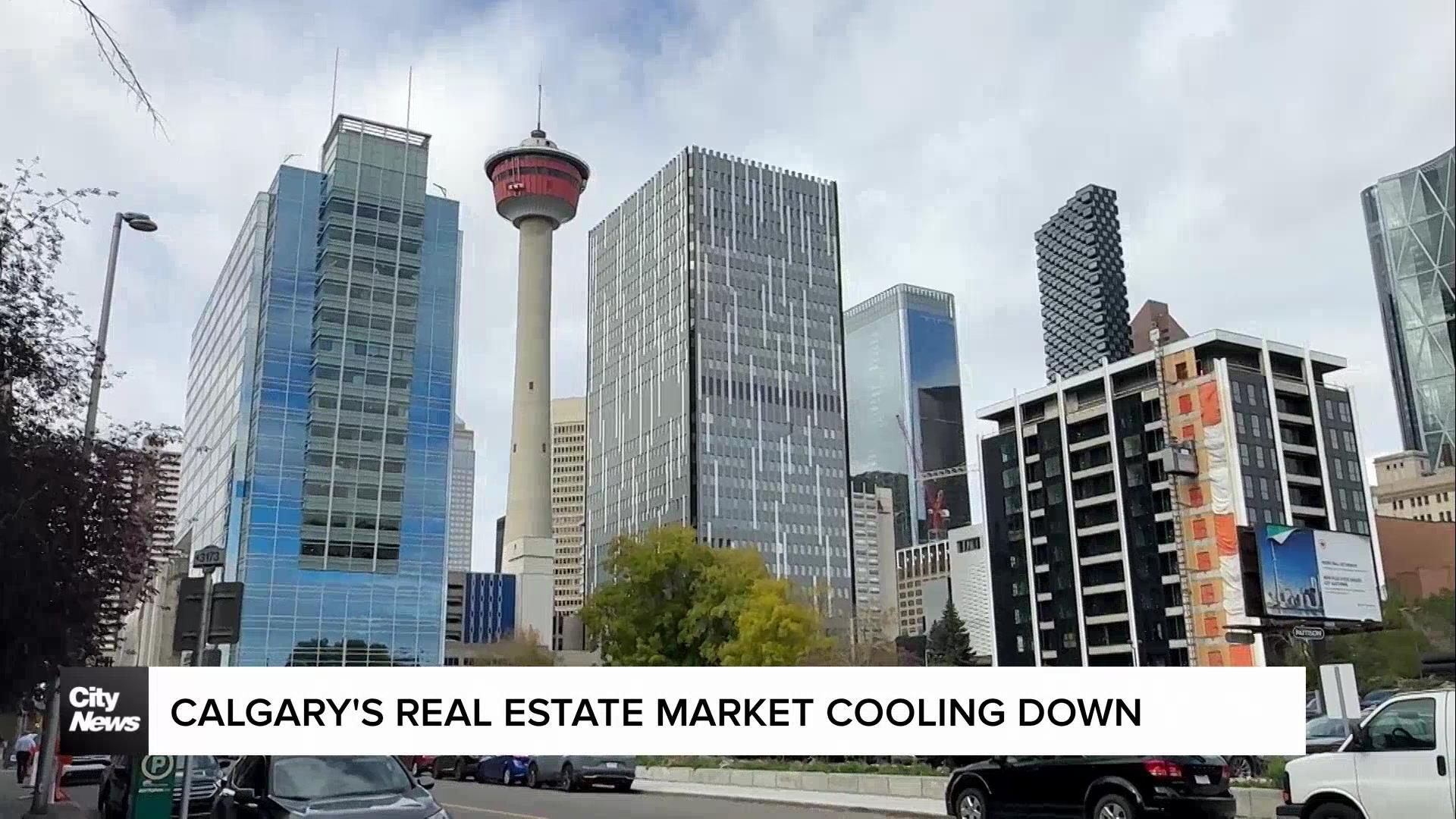Calgary real estate market cooling down