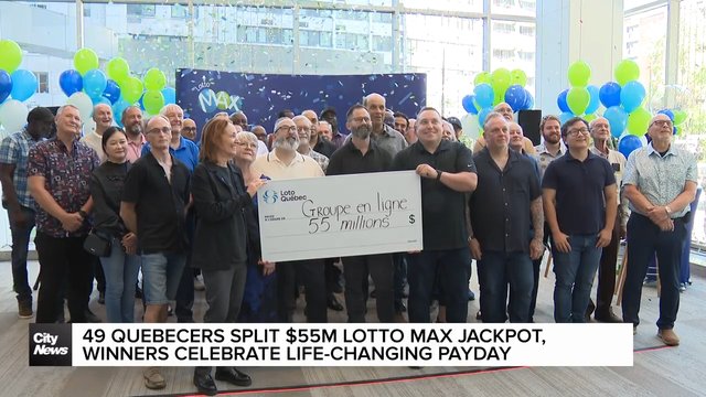 49 Quebecers celebrate life-changing Lotto Max win