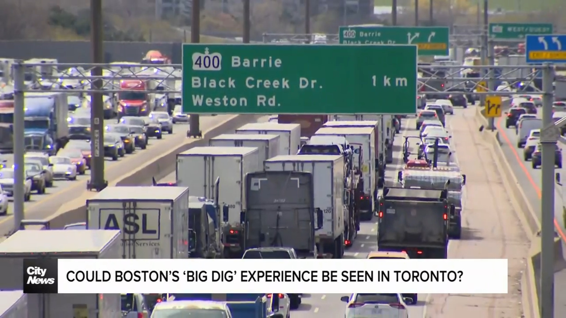 Highway 401 tunnel proposal: Could Boston's 'Big Dig' experience be seen in Toronto?