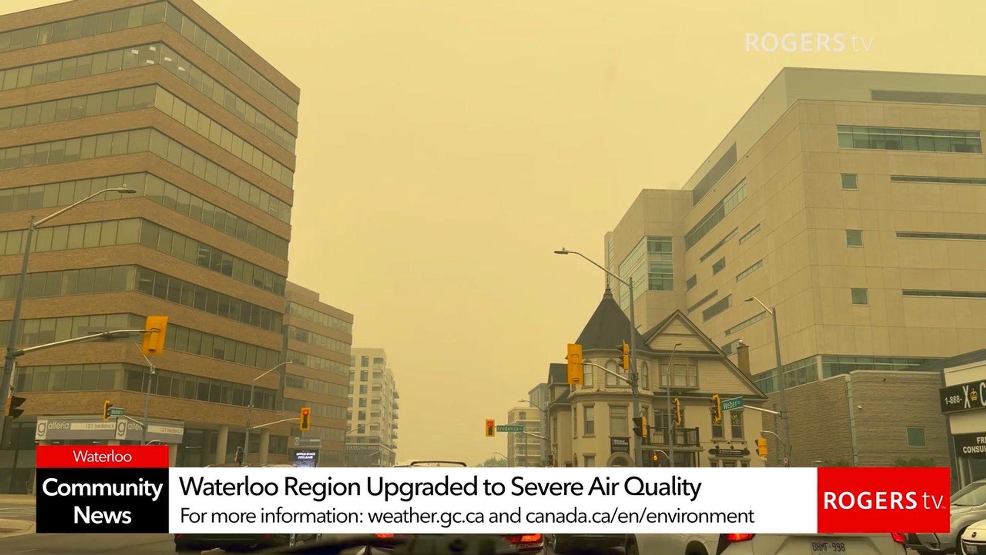 Air quality 'very poor' in Waterloo Region from smoke