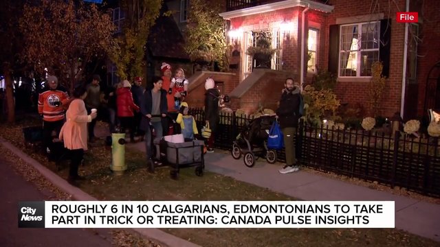 Roughly 6 in 10 Calgarians, Edmontonians to take part in trick or treating: Canada Pulse Insights