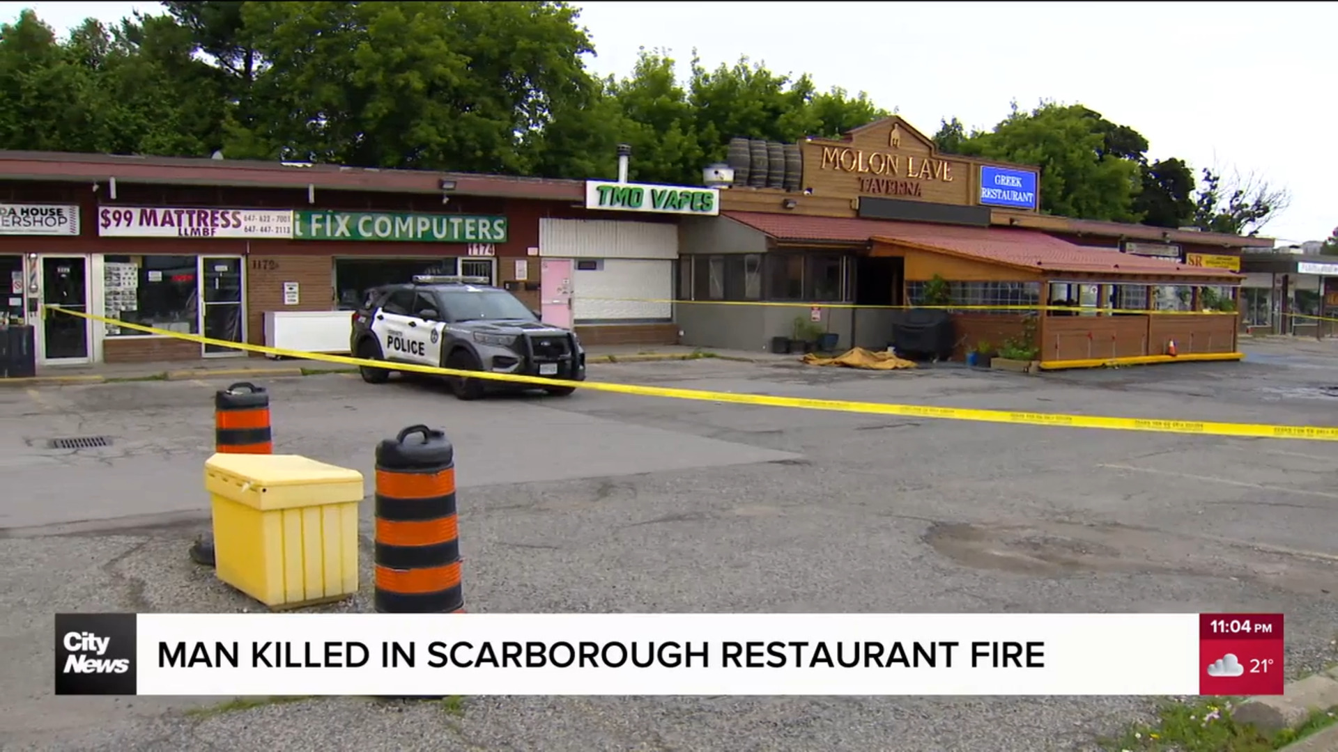 Fatal east-end Toronto restaurant fire being investigated as homicide