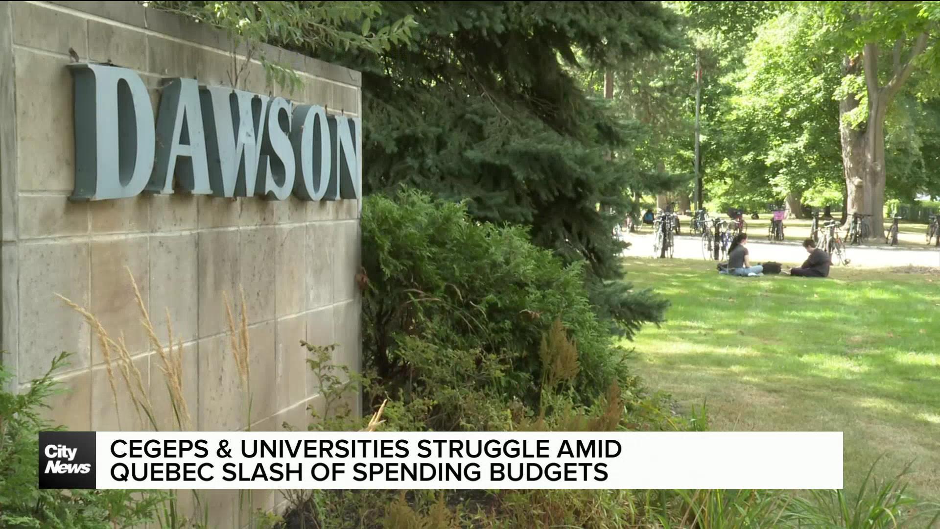 Quebec higher education looks ahead as budget cutbacks set in