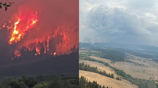 Wildfires rage across B.C.