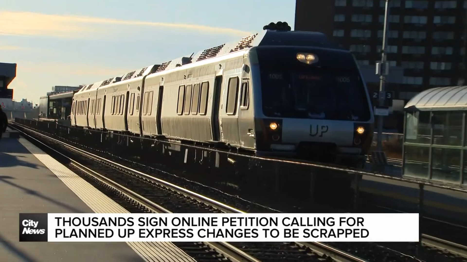 Thousands sign online petition calling for planned UP Express changes to be scrapped