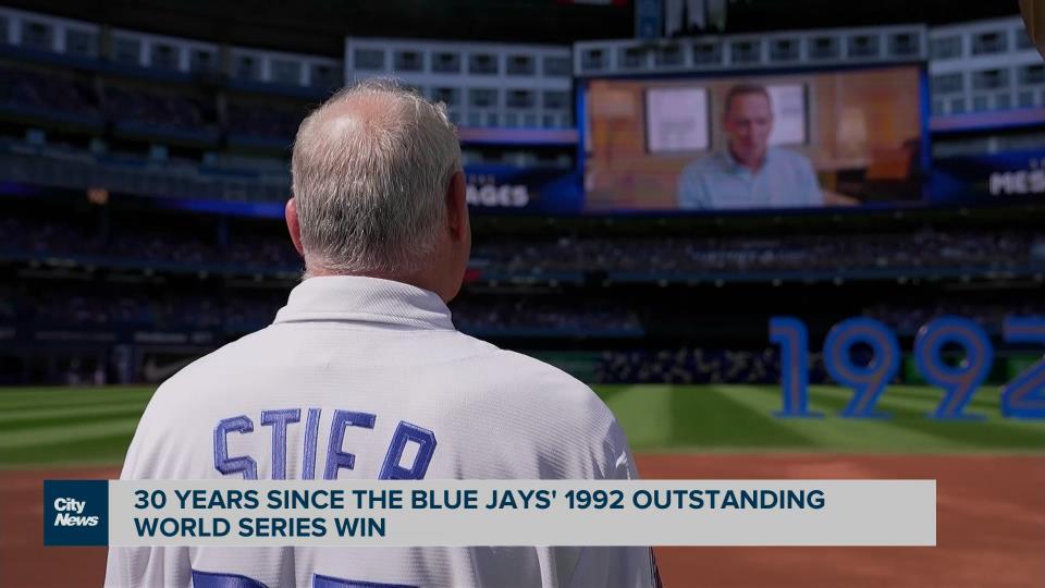 30 years since the Blue jays' 1992 outstanding World Series win