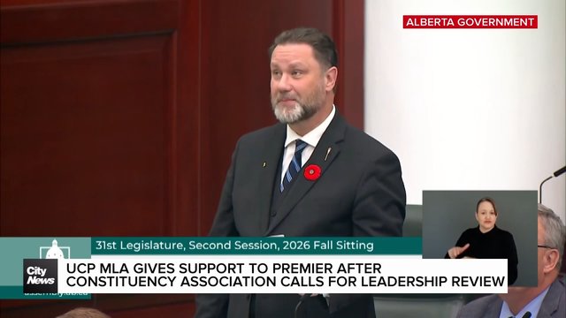 UCP MLA gives support to Premier after constituency association calls for leadership review