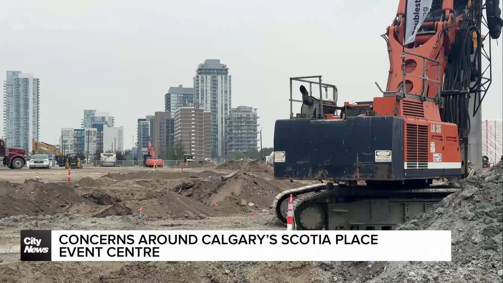 Concerns around Calgary's Scotia Place event centre