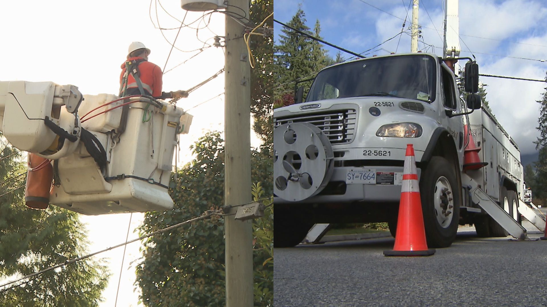 BC Hydro crews work to restore power in fourth largest outage in a decade