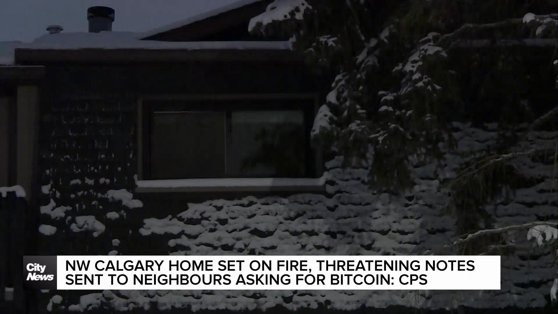 Police investigating arson in NW Calgary