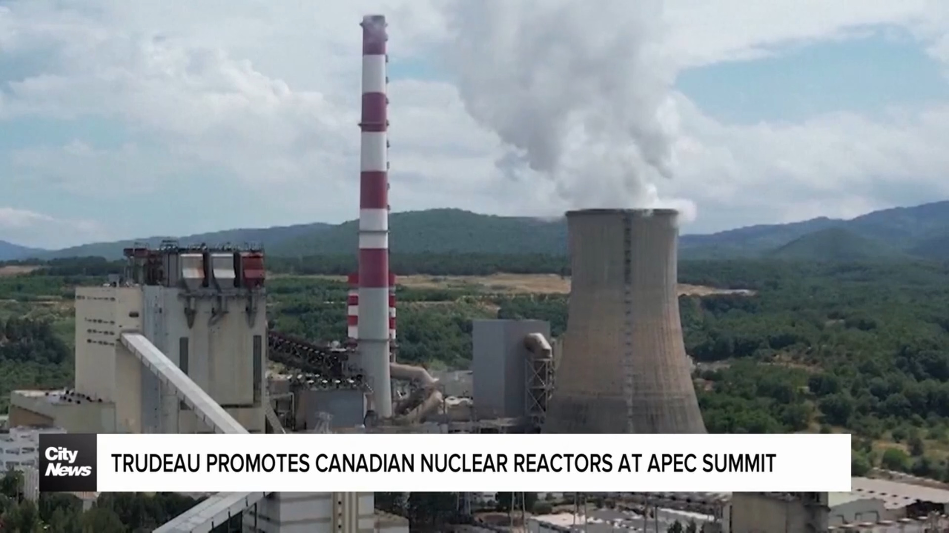 Trudeau promotes Canadian nuclear reactors at APEC summit