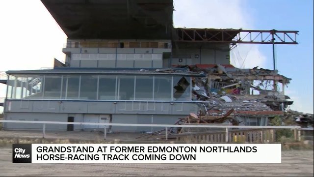 Demolition underway at historic former Northlands Spectrum