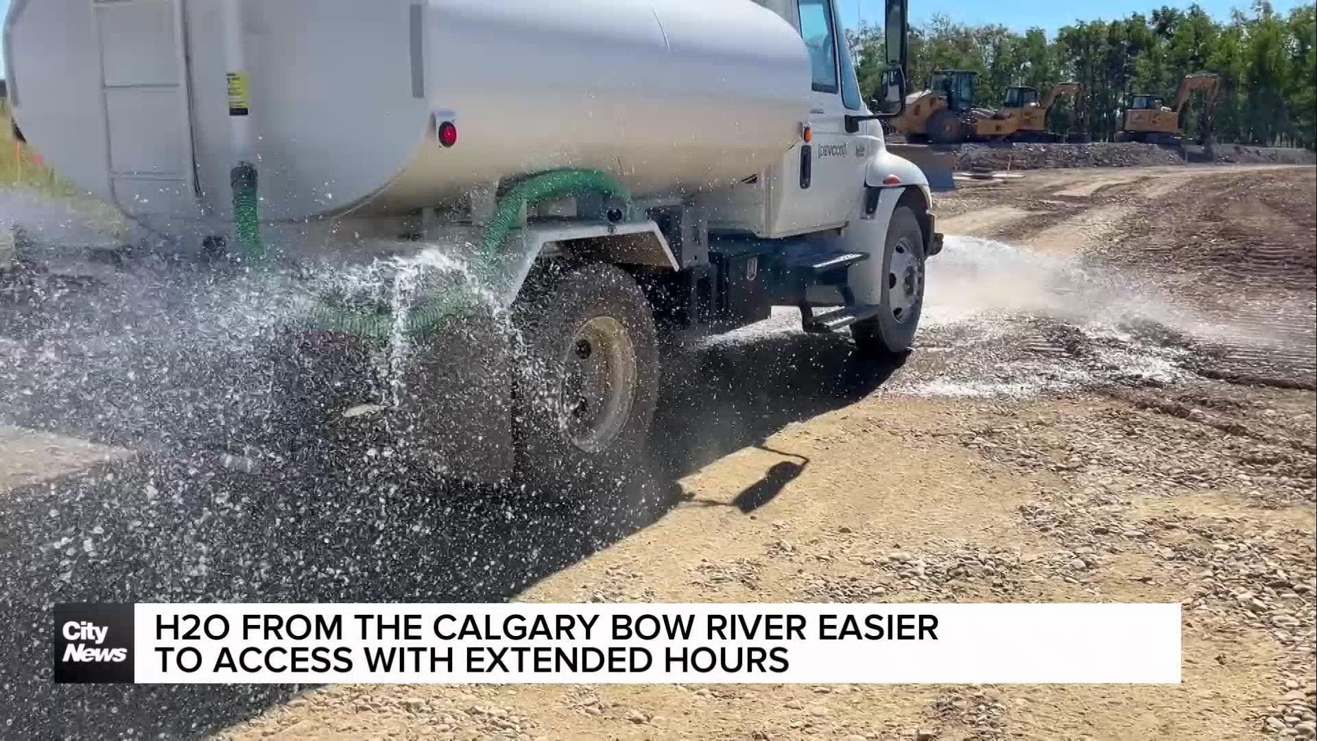 Hours extended for non-potable water sites in Calgary