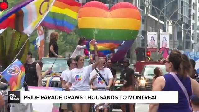 Pride celebrations take over downtown Montreal with parade