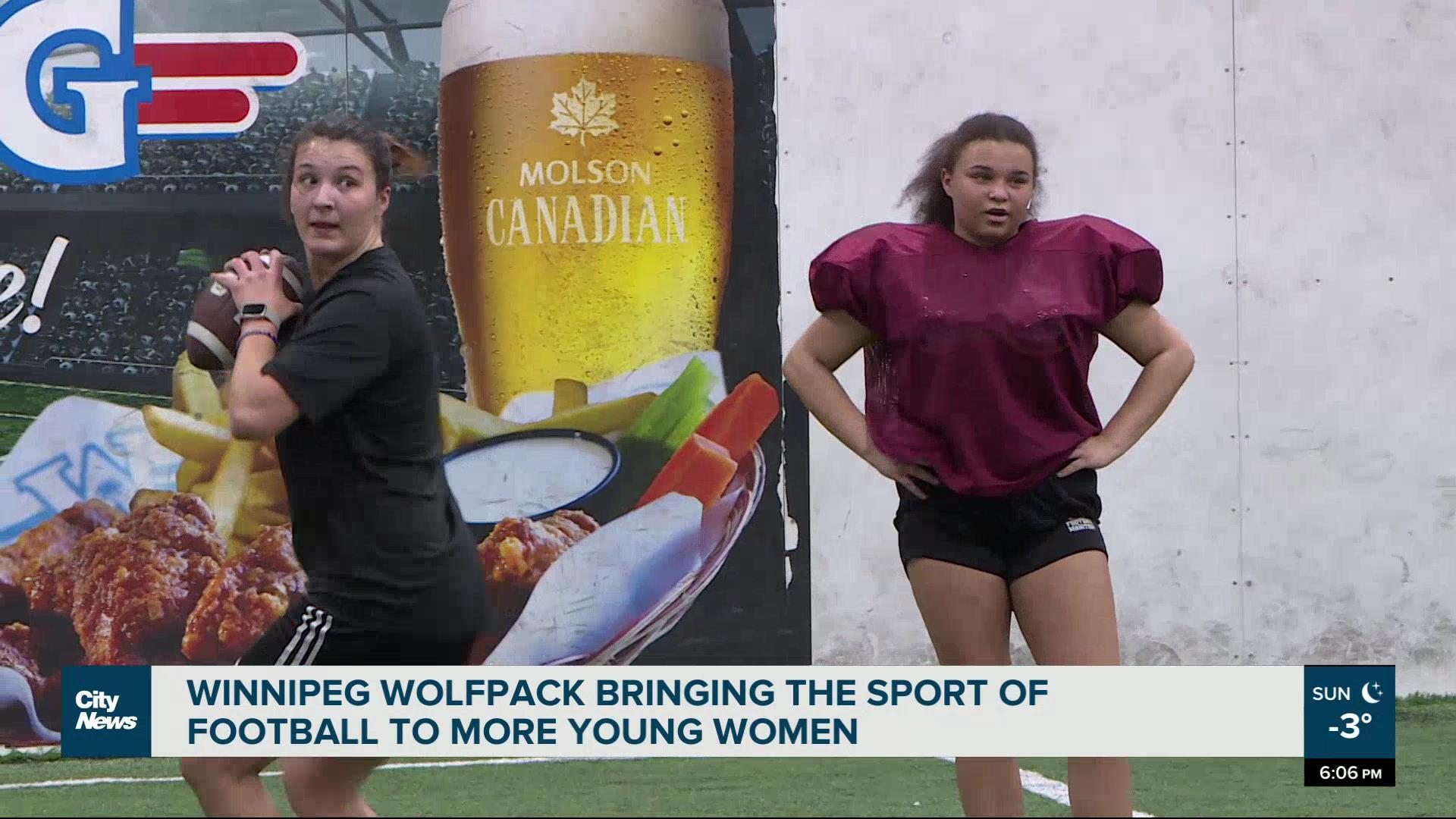 Women's football team looking to grow the sport in Winnipeg