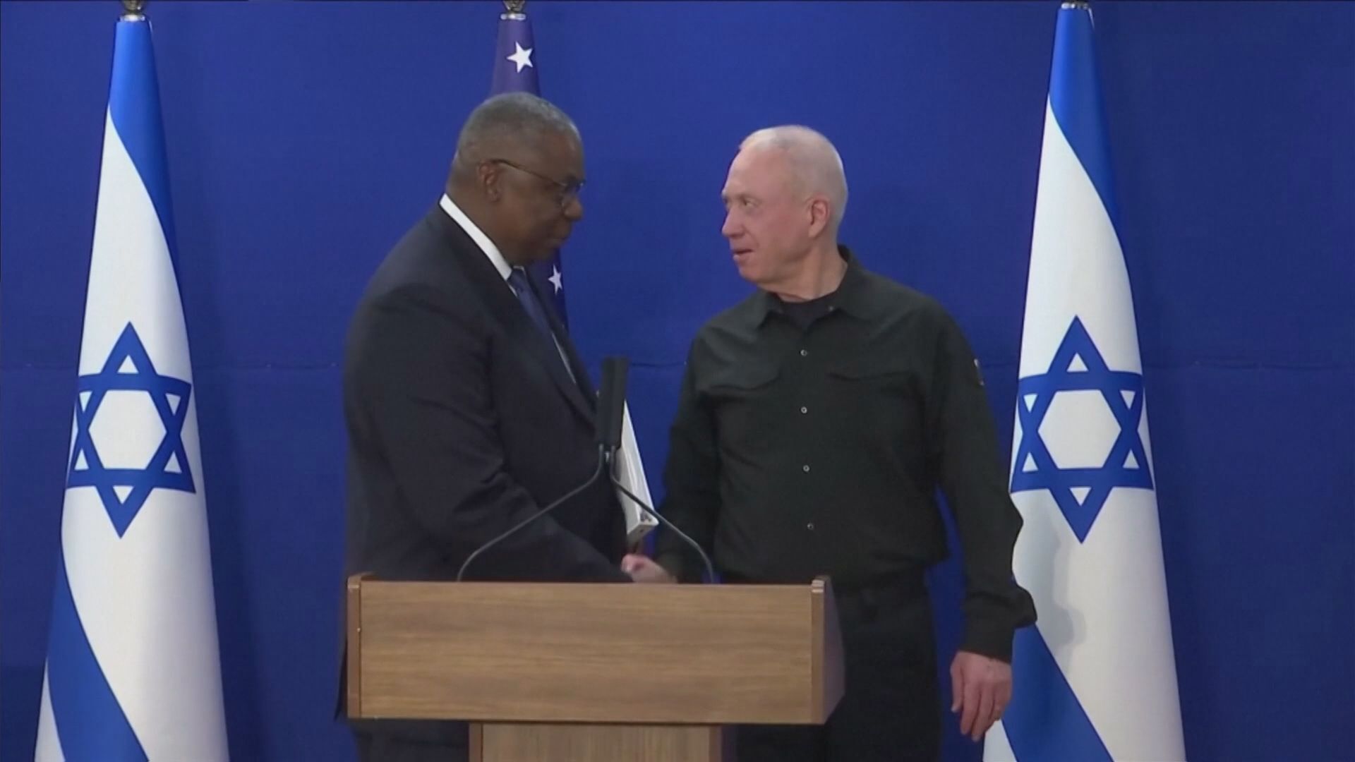 Israel defence chief in Washington for talks on Gaza war