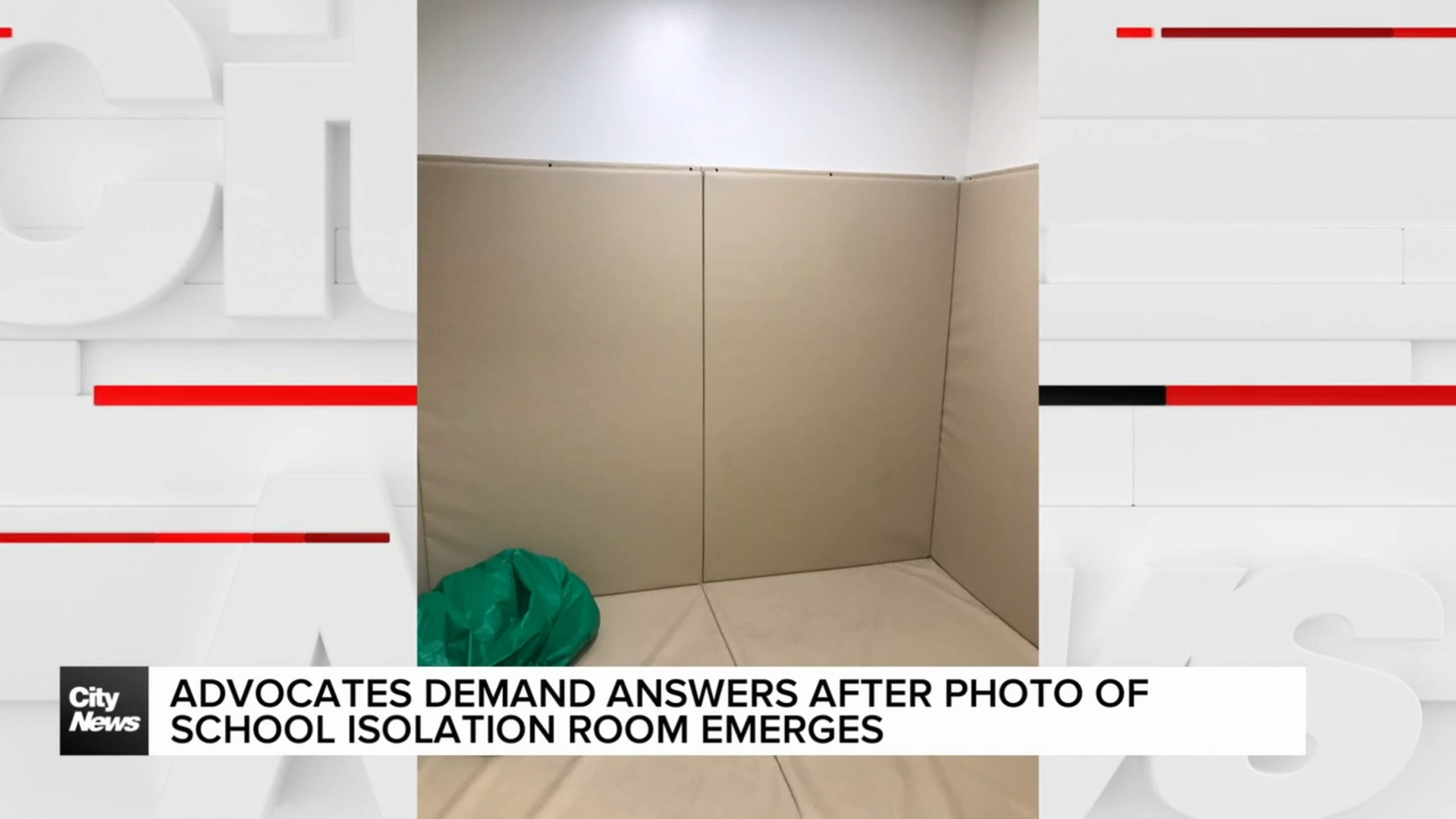 Advocates demand answers after photo of school isolation room emerges