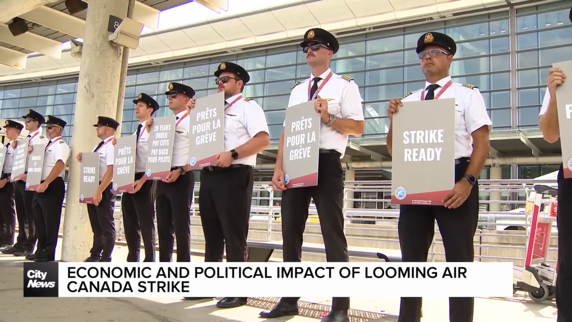 Economic and political impacts of looming Air Canada pilots' strike