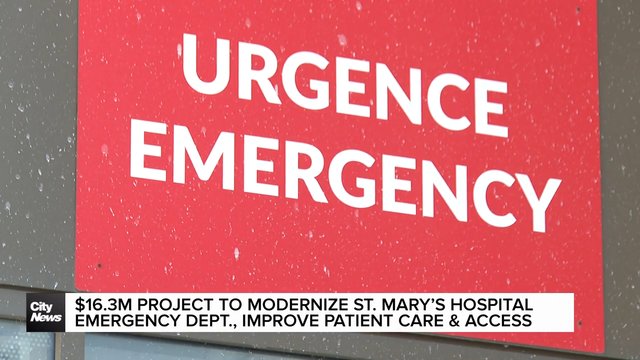 St. Mary’s Hospital in Montreal getting a $16-million ER makeover