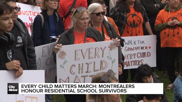 Every Child Matters march honours residential school survivors