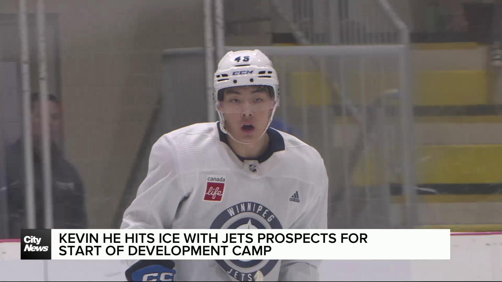 NHL hopefuls hit the ice for the start of Jets development camp