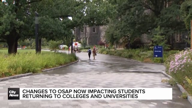 OSAP changes now in effect have students worried before classes start