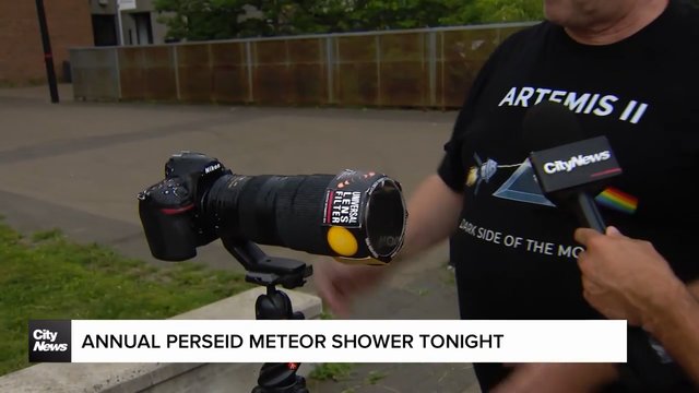 Annual Perseid meteor shower tonight