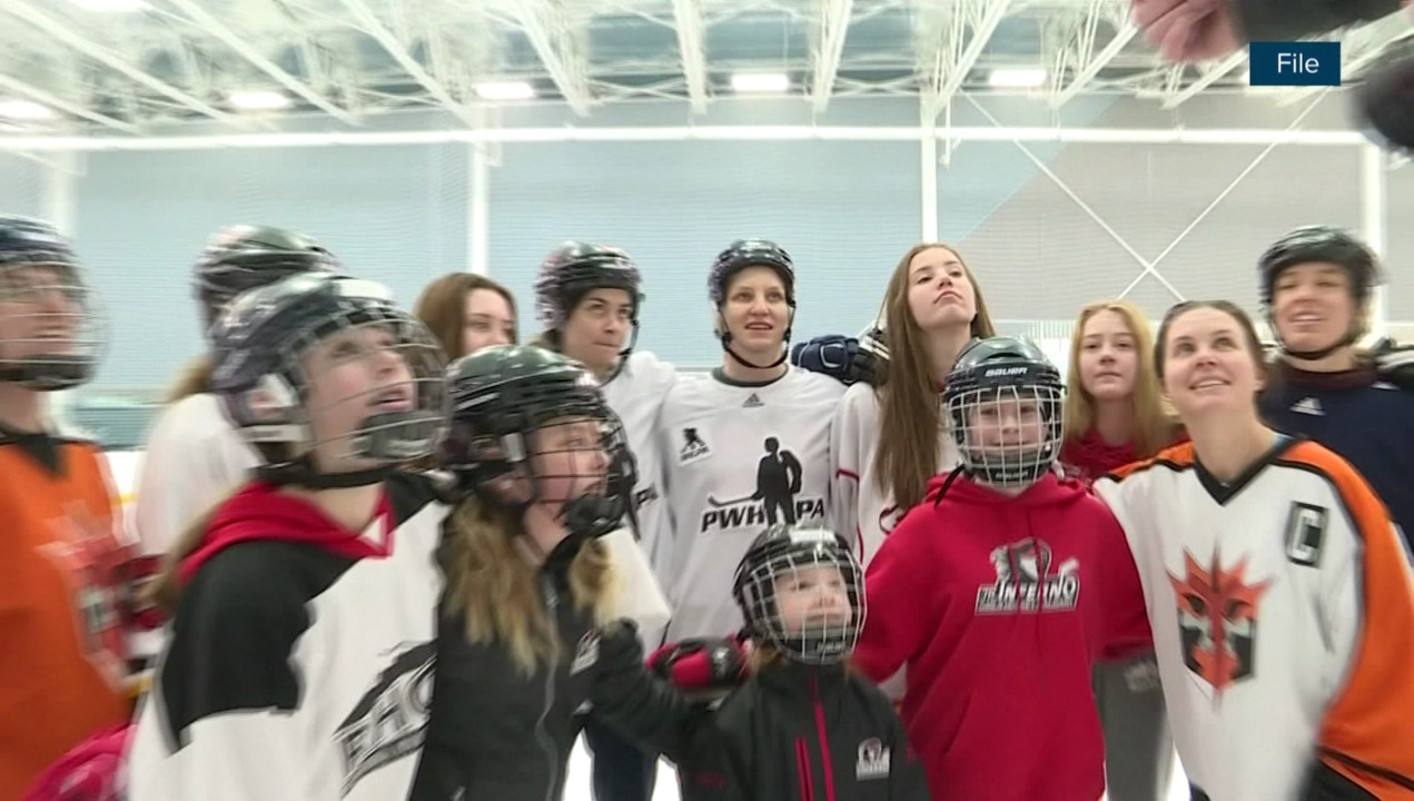 A pro hockey women’s league return may be around the corner, inspiring young girls in the sport￼