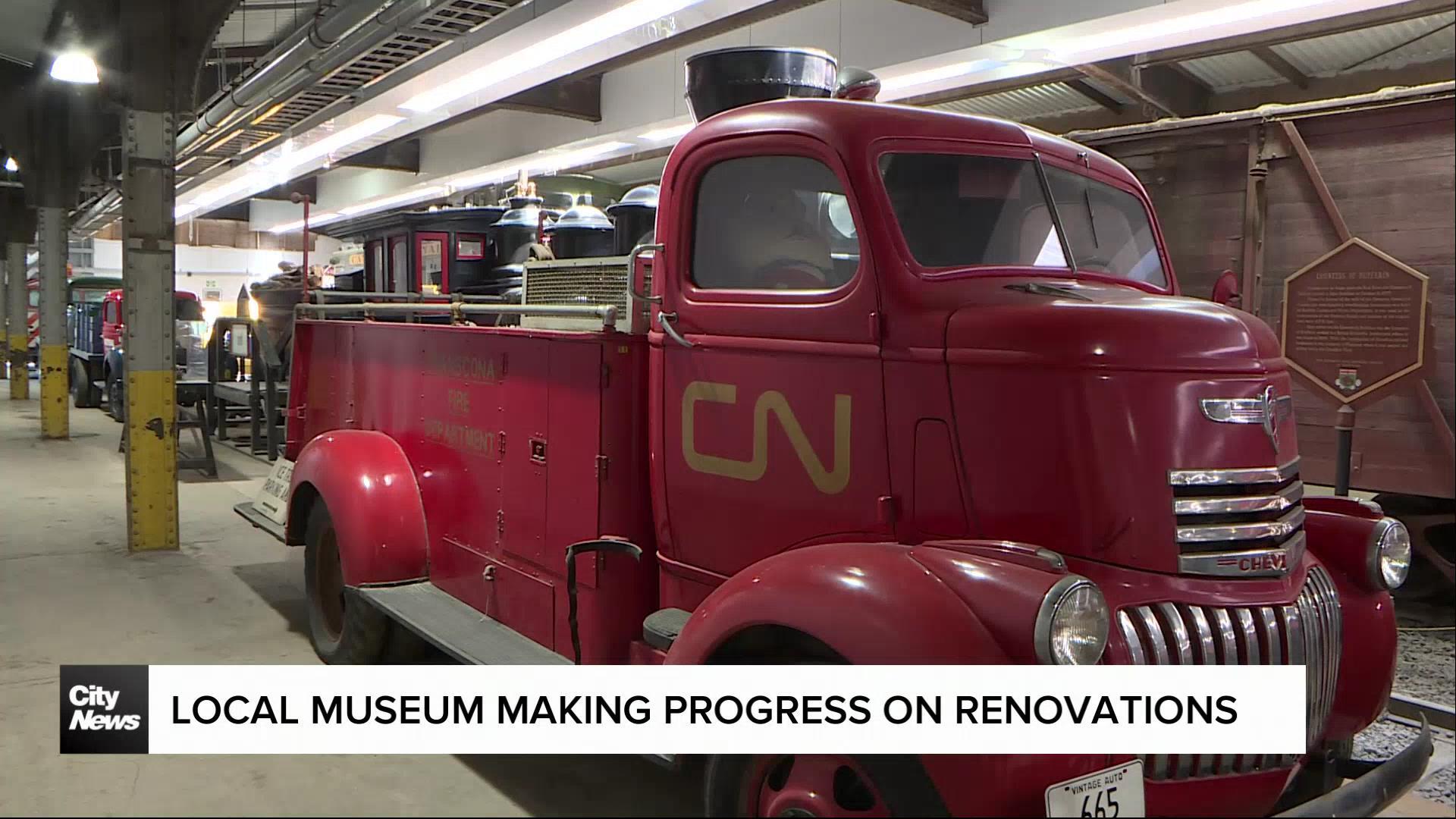 Railway museum finishes first phase of renovations