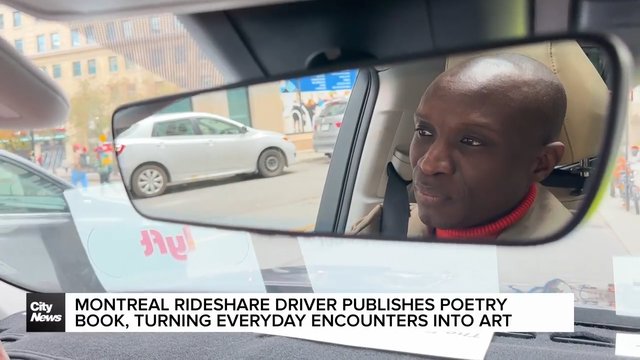 Montreal rideshare driver turns everyday encounters into poetry