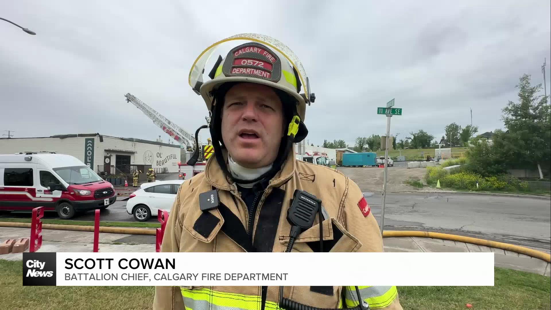 Fire destroys beloved restaurant in Calgary's Southeast neighbourhood