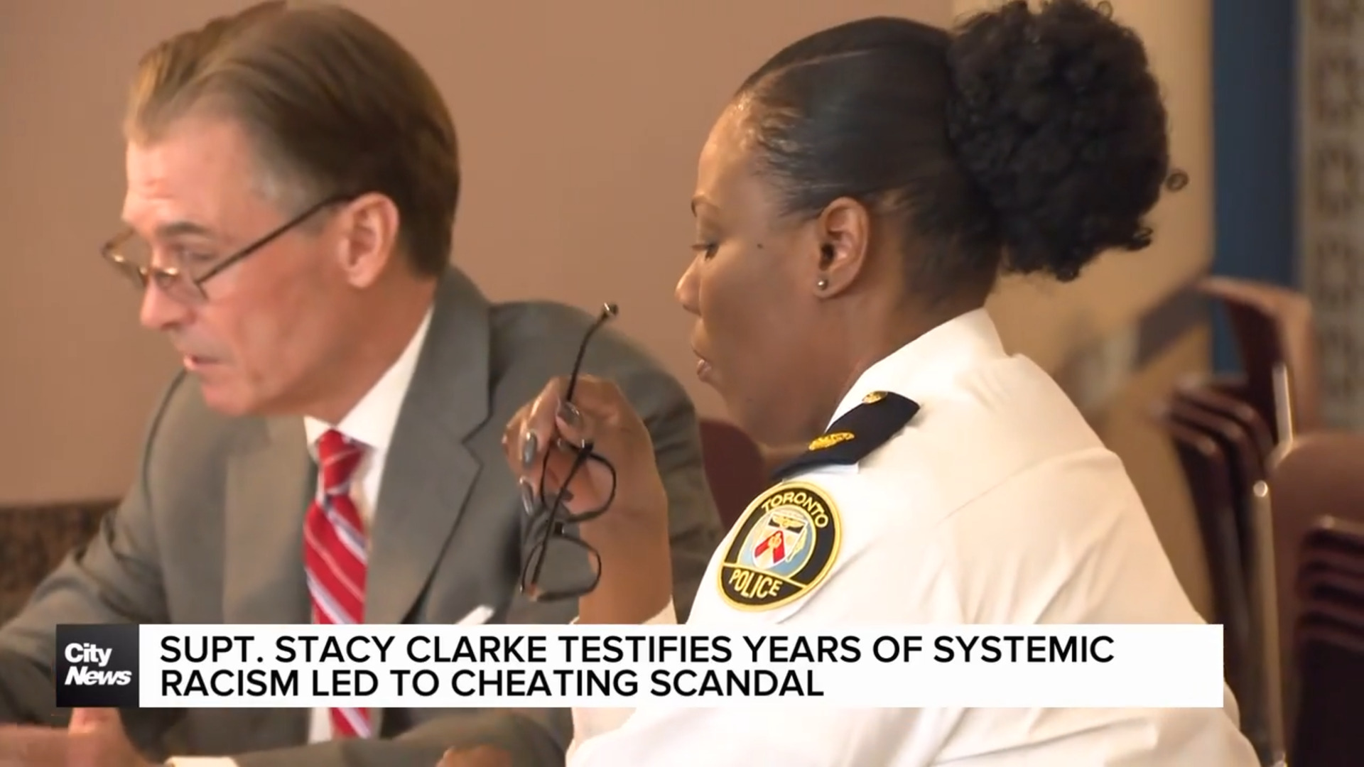 Supt. Stacy Clarke testifies years of systemic racism led to cheating scandal