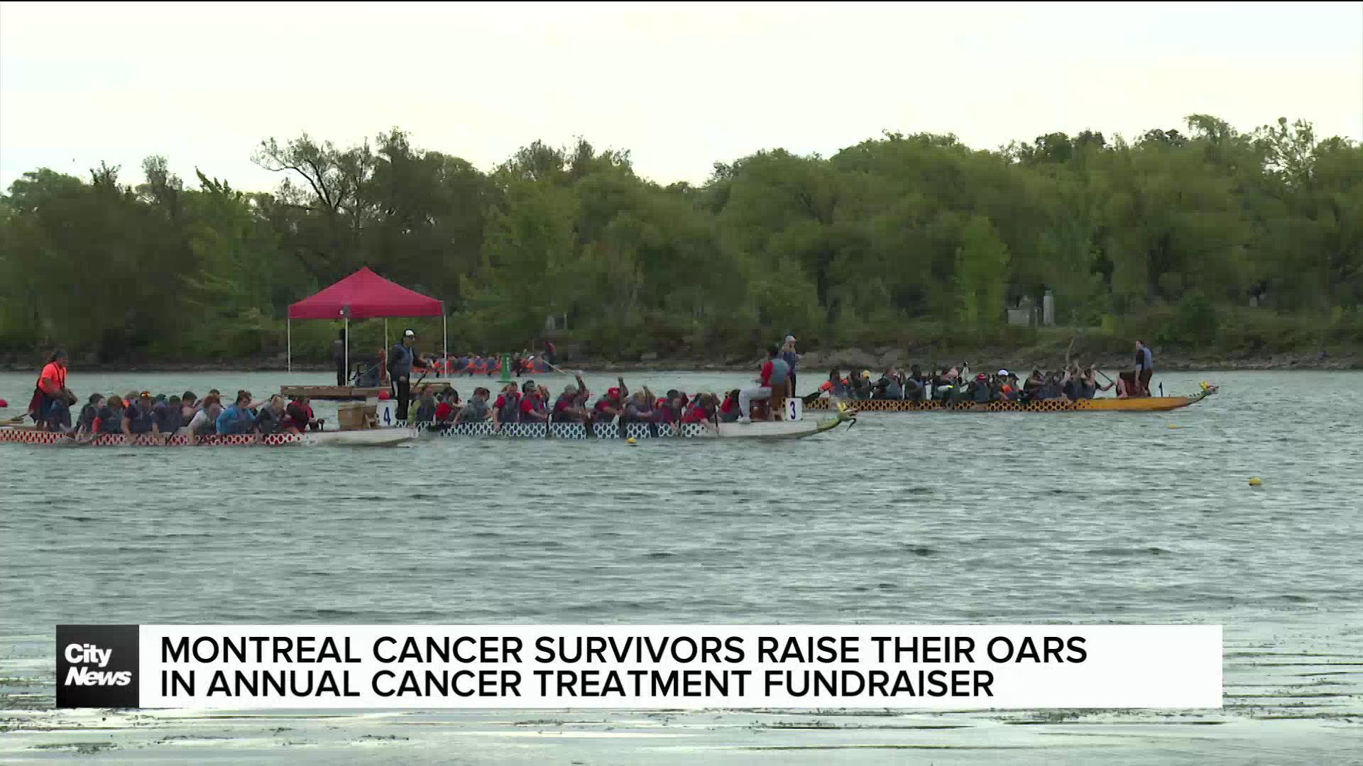 Montreal cancer survivors raise oars and funds for cancer research