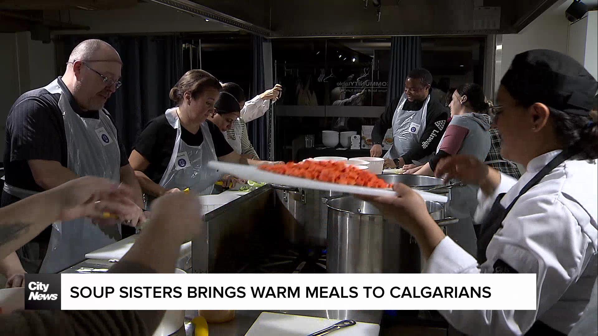 Soup Sisters brings warm meals to Calgarians