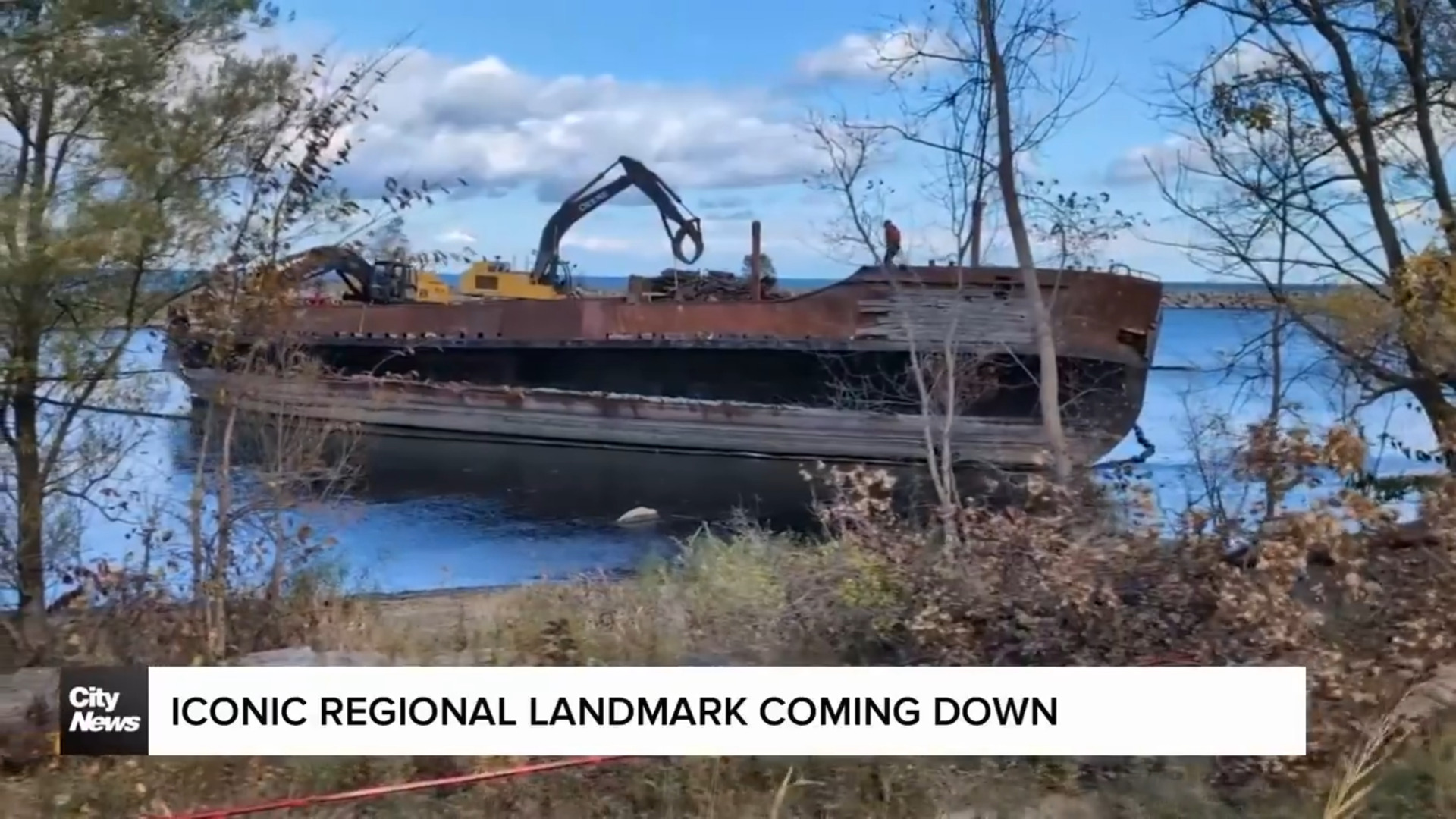 Famous Lincoln shipwreck coming down