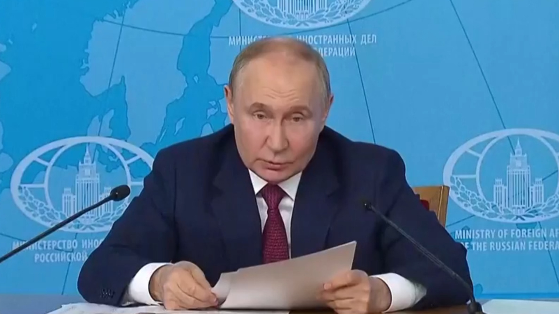 Putin lays out ceasefire demands to Ukraine