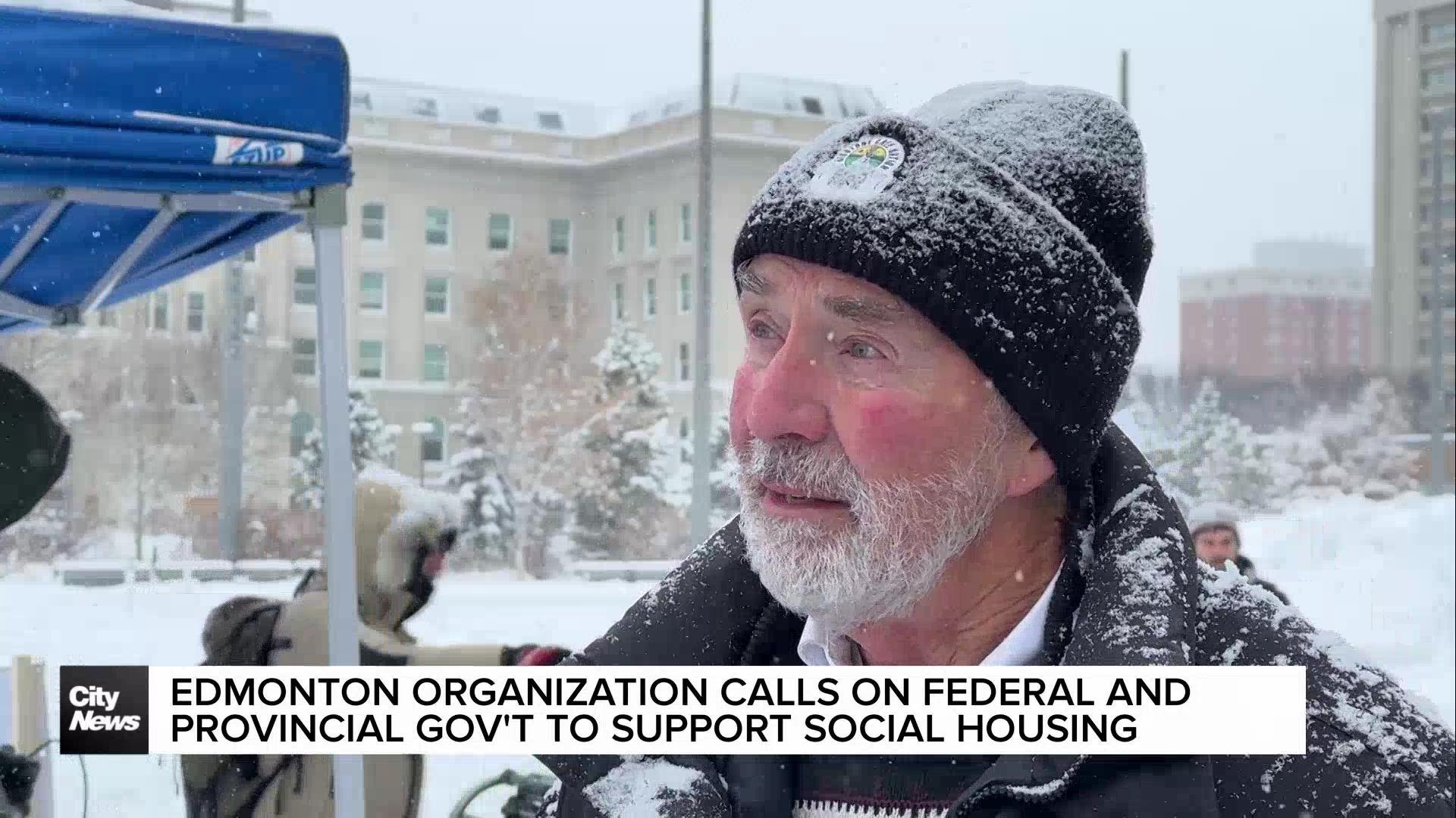 Edmonton organization calls levels of gov’t to support social housing