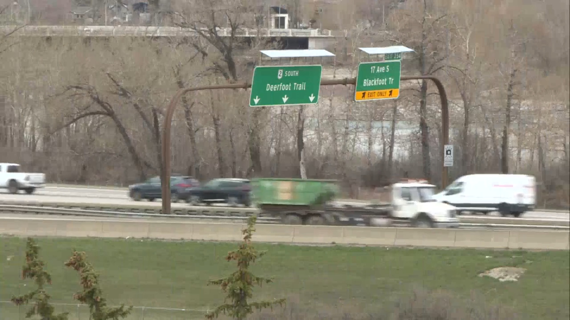Part of Deerfoot Trail to close Monday night