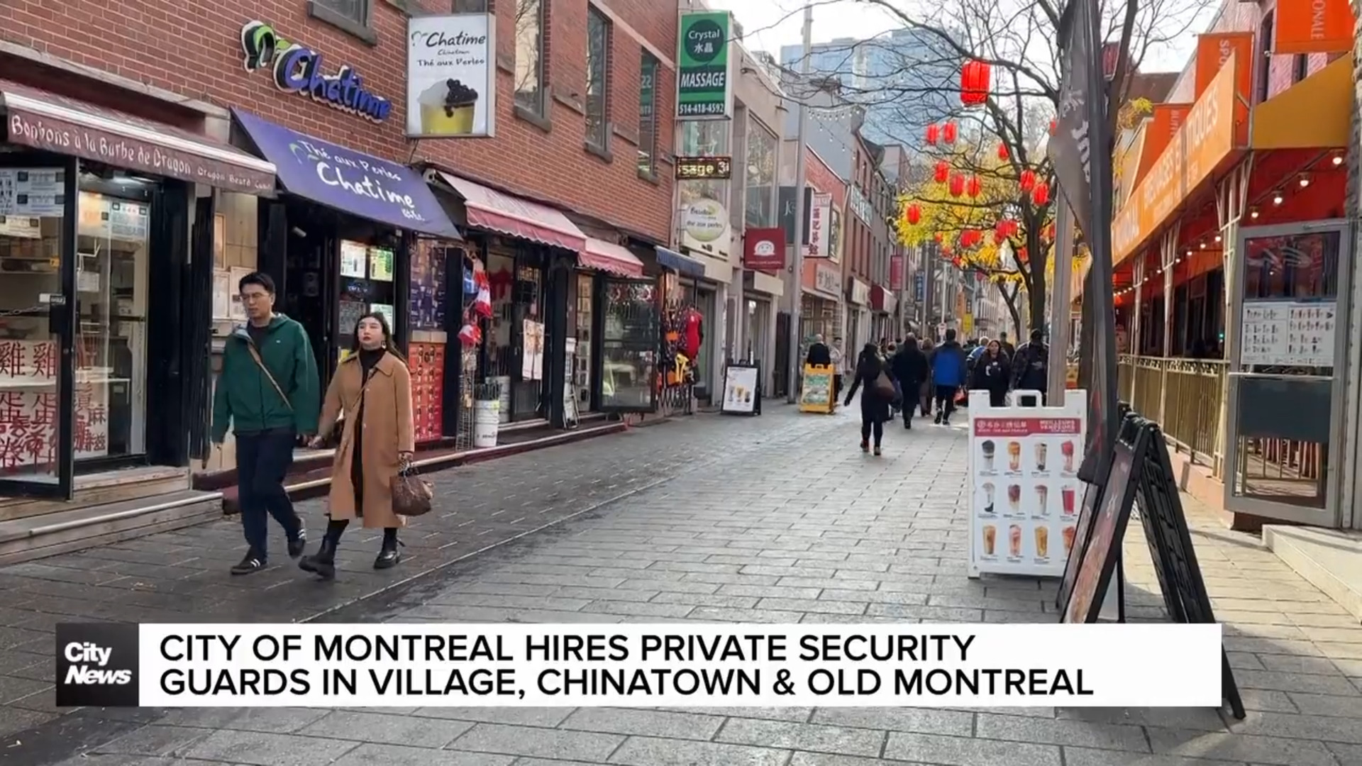 City of Montreal hires private security to patrol downtown areas