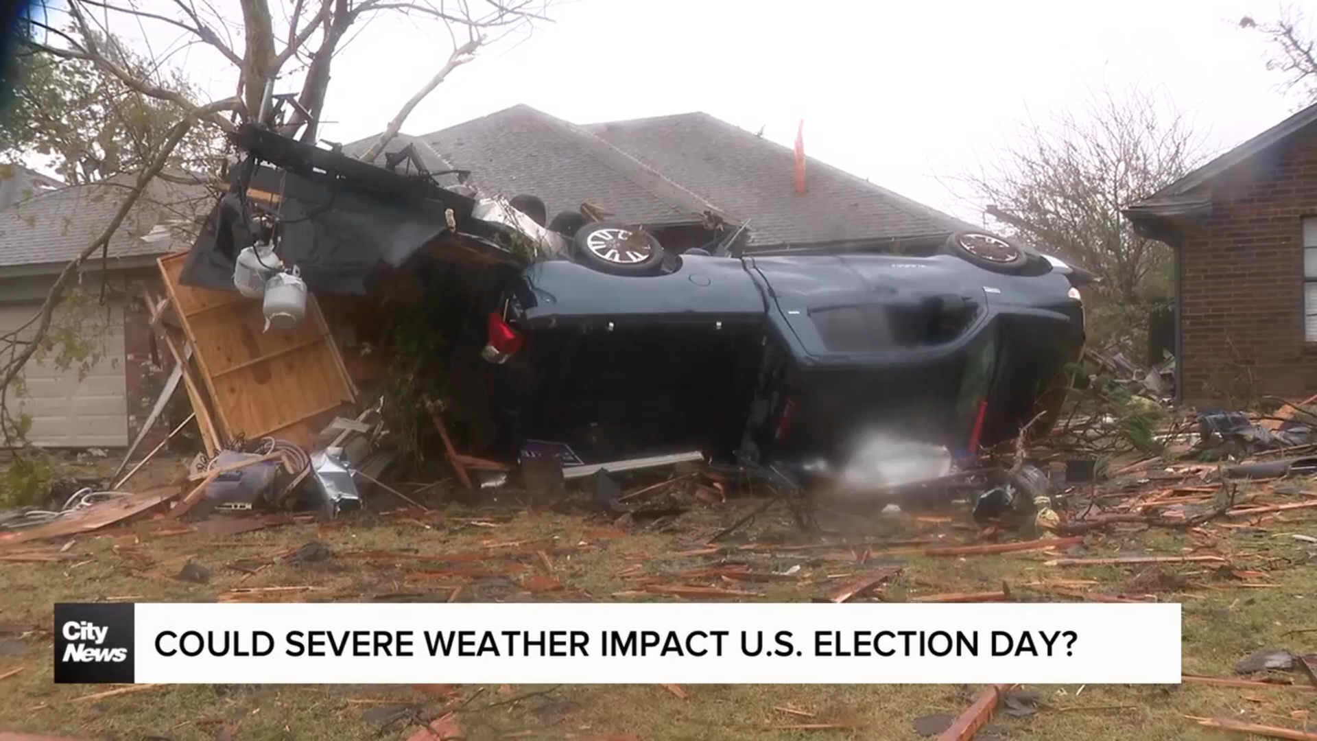 Severe weather could stop some from voting in U.S. election