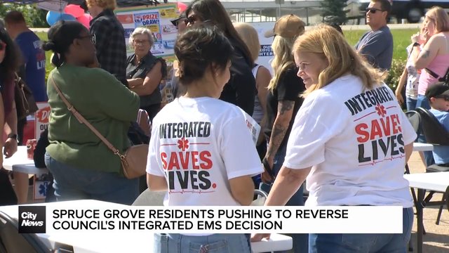Spruce Grove residents raising awareness, advocating to reverse council’s decision in integrated EMS