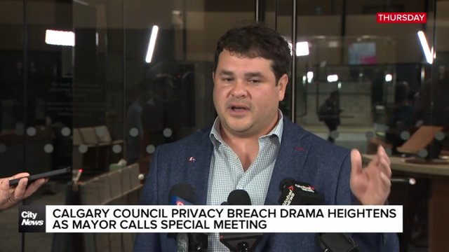 Calgary Council privacy breach drama heightens as mayor calls special meeting