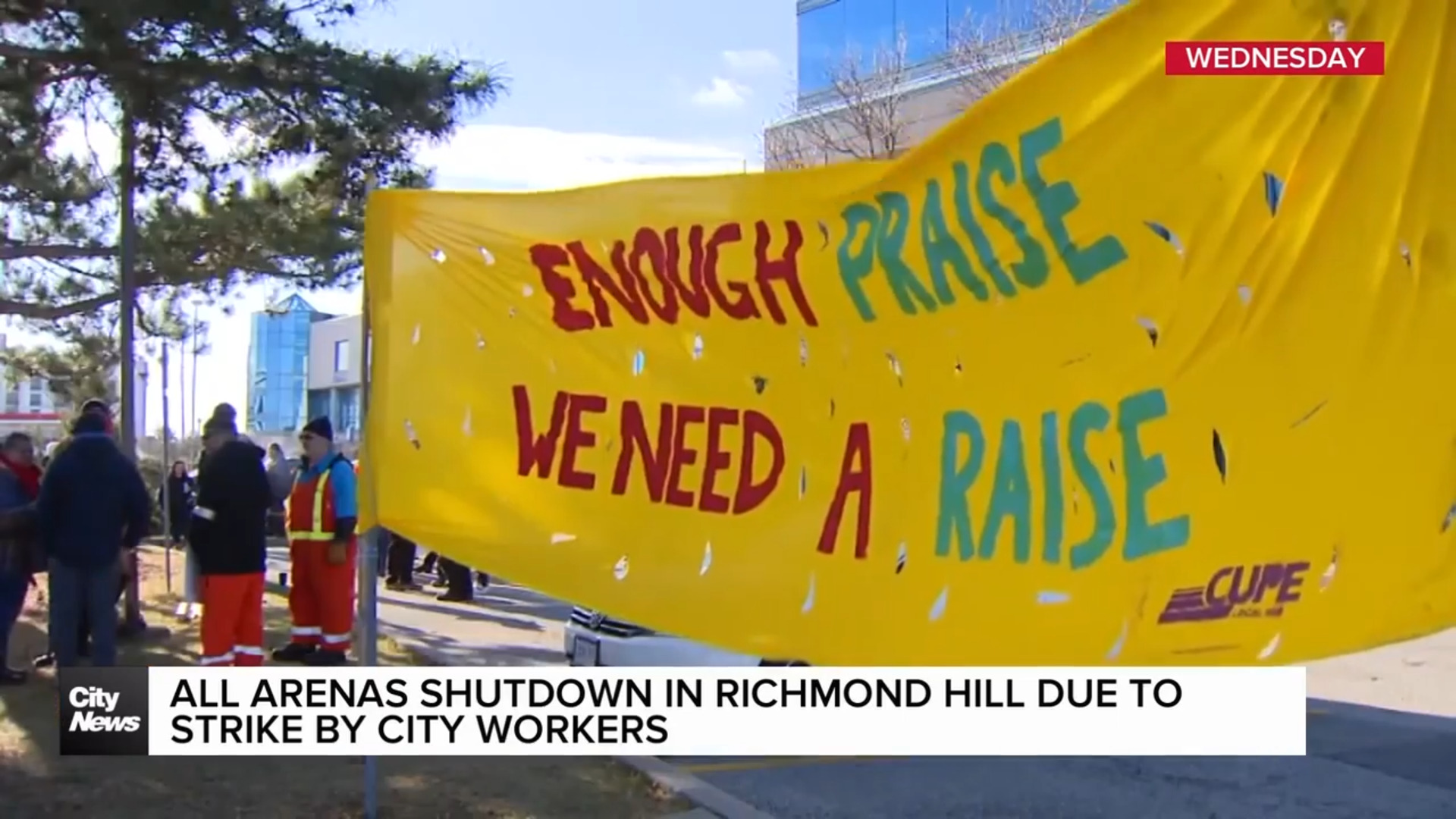 All arenas shutdown in Richmond Hill due to strike by City workers