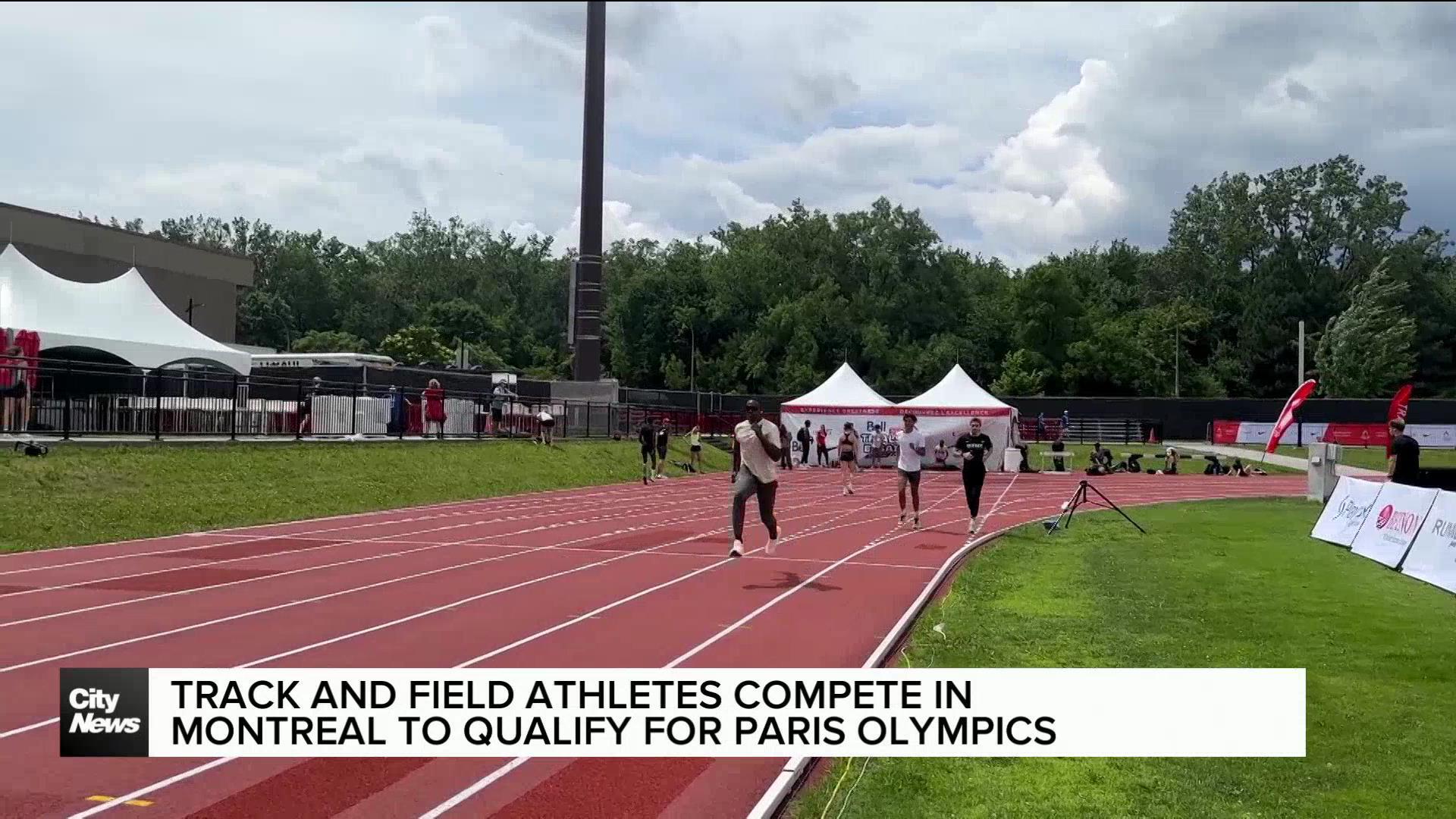 Track and field athletes hope to qualify for Paris Olympics