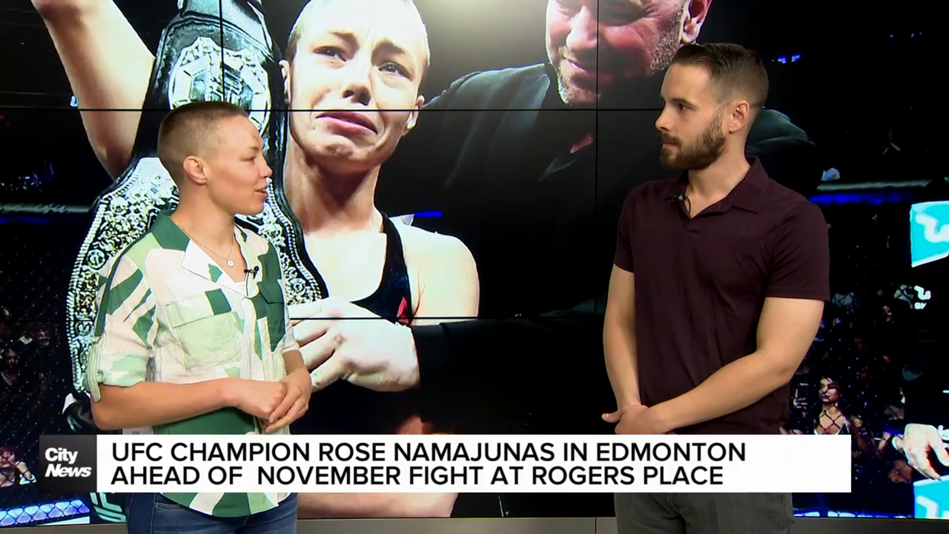 UFC Fight Night: Rose Namajunas previews November match in Edmonton