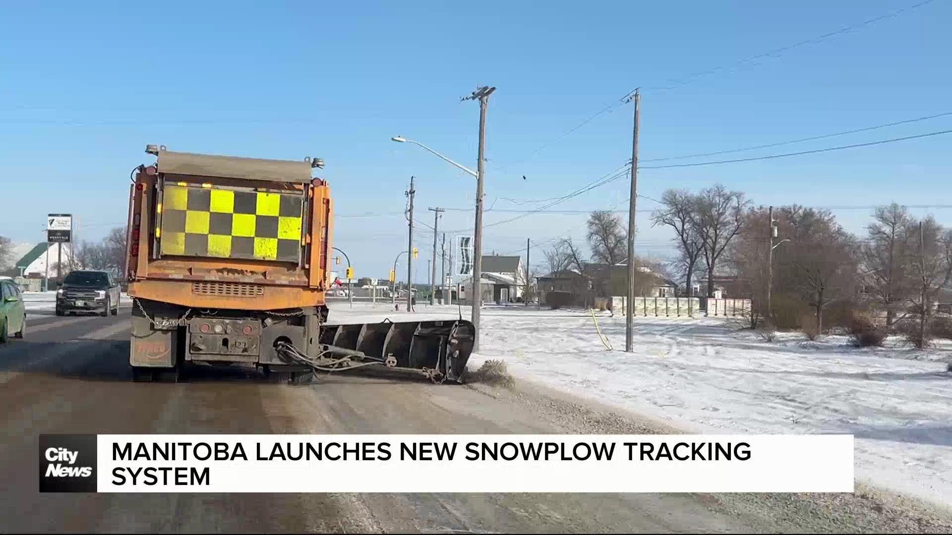 Manitoba launches new snowplow tracking system