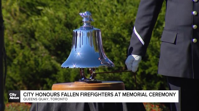 Fallen firefighters honoured at memorial ceremony