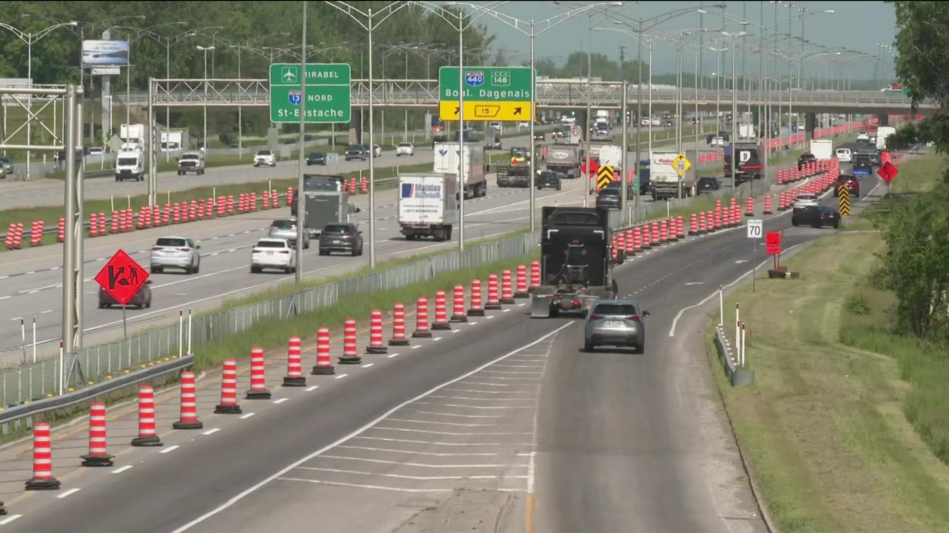 Major Montreal road closures to create traffic woes over long weekend