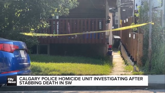 Calgary police homicide unit investigating after stabbing death in SW